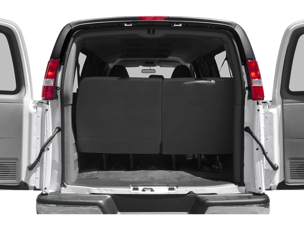 2015 Chevrolet Express 3500 Passenger LT Extended Van 3D