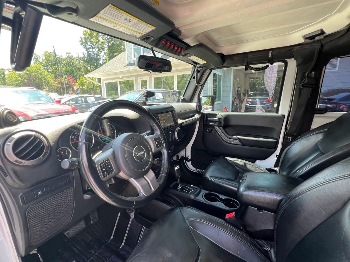 2013 Jeep Wrangler Sahara Moab Sport Utility 2D