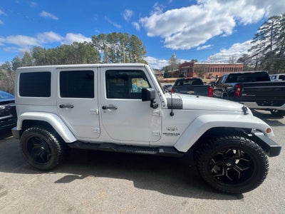 2016 Jeep Wrangler Unlimited Sahara Sport Utility 4D