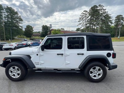 2021 Jeep Wrangler Unlimited Sport S Sport Utility 4D