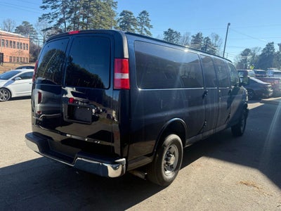 2015 Chevrolet Express 3500 Passenger LT Extended Van 3D