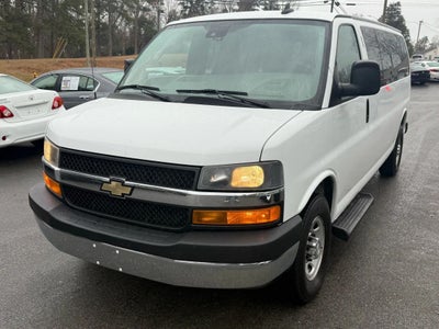 2020 Chevrolet Express 3500 Passenger LT Extended Van 3D