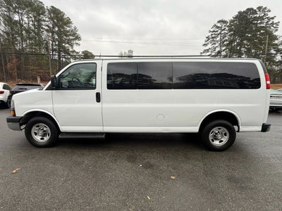 2020 Chevrolet Express 3500 Passenger LT Extended Van 3D