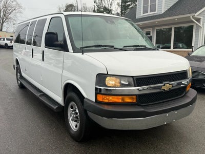 2020 Chevrolet Express 3500 Passenger LT Extended Van 3D