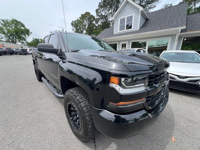 2018 Chevrolet Silverado 1500 Double Cab Custom Pickup 4D 6 1/2 ft